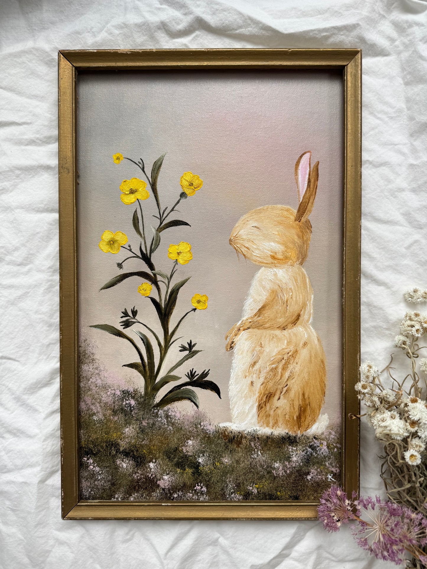 Petit Bunny et les boutons d’or (17 x 11.25 po)