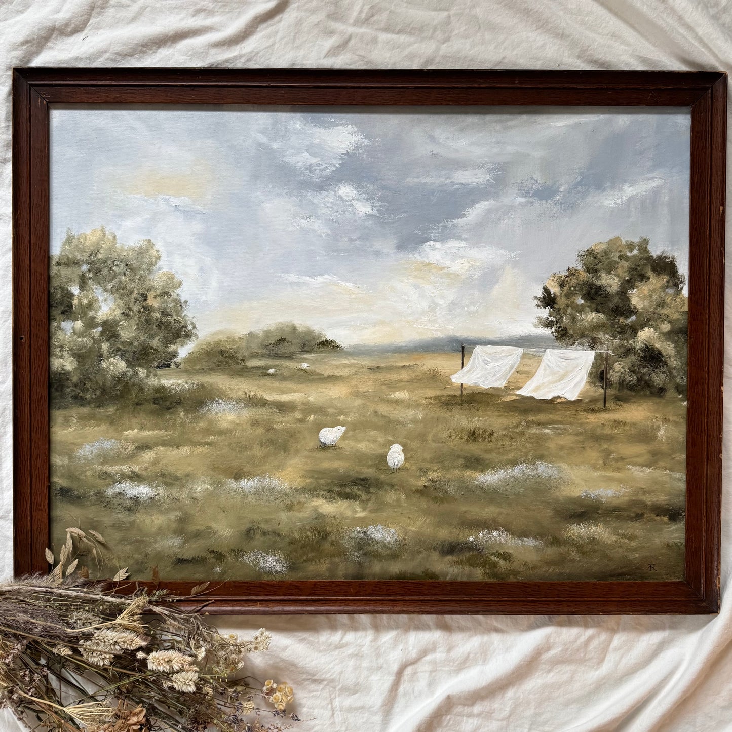 Il était une fois la prairie (31.25 x 24 po)