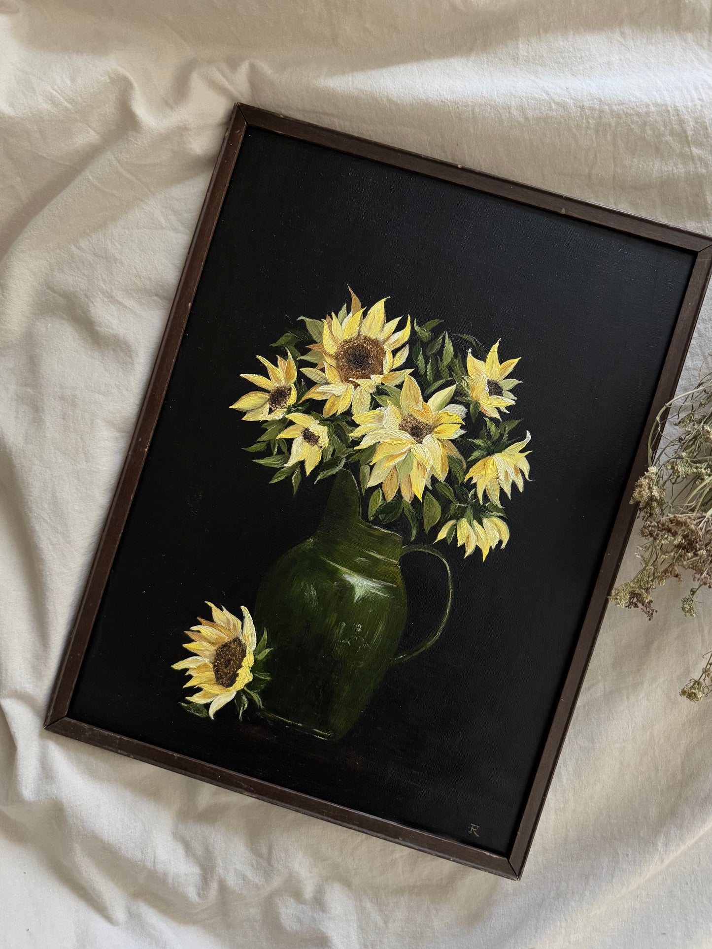 Bouquet of sunflowers (18 x 13.75 in)