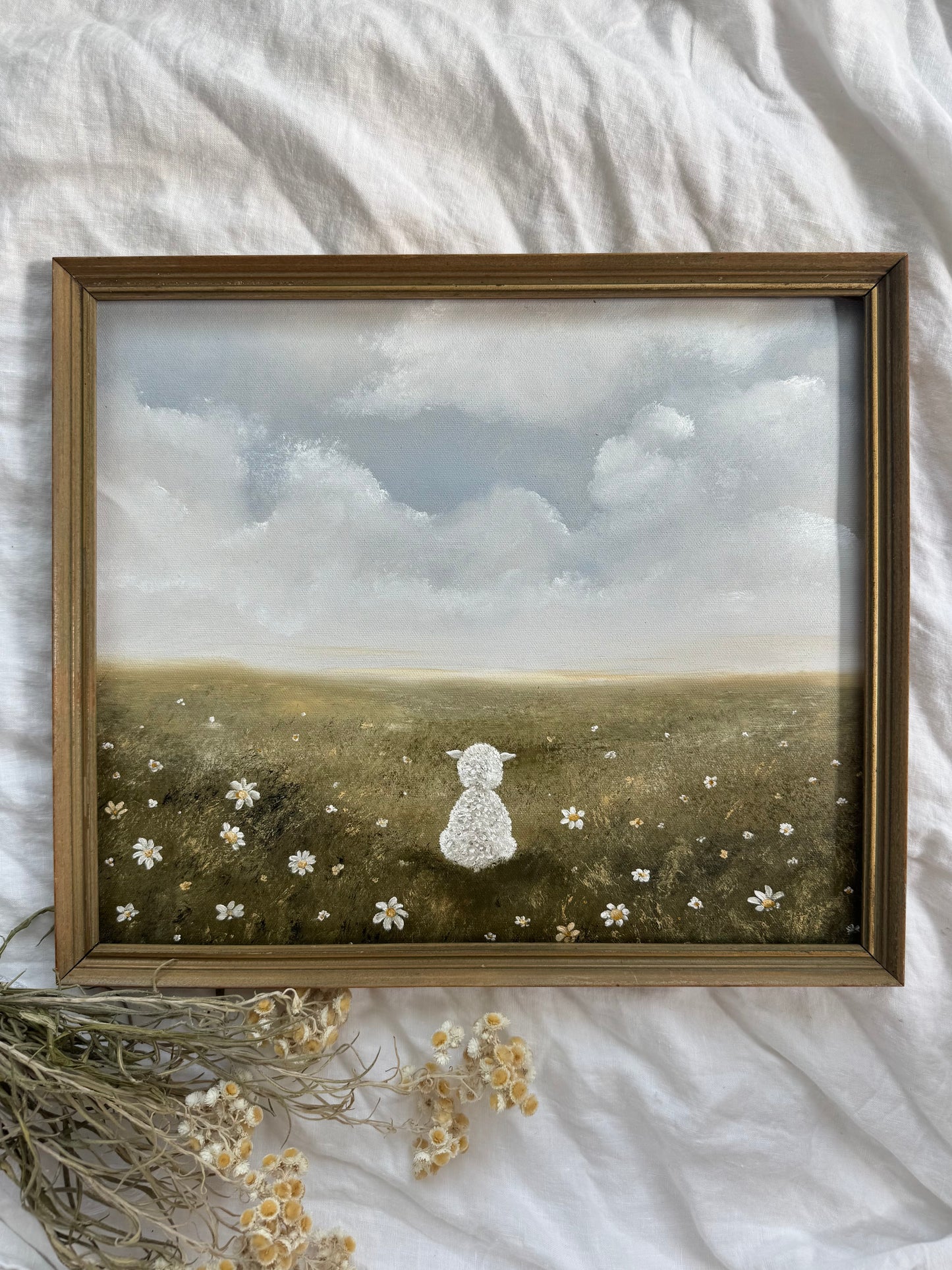 The Little Dreamer (13.5 x 15.75)