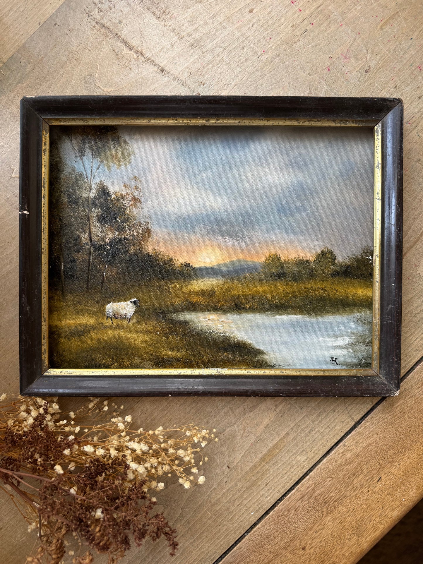 Moment au bord de l’eau (11 x 8.75)