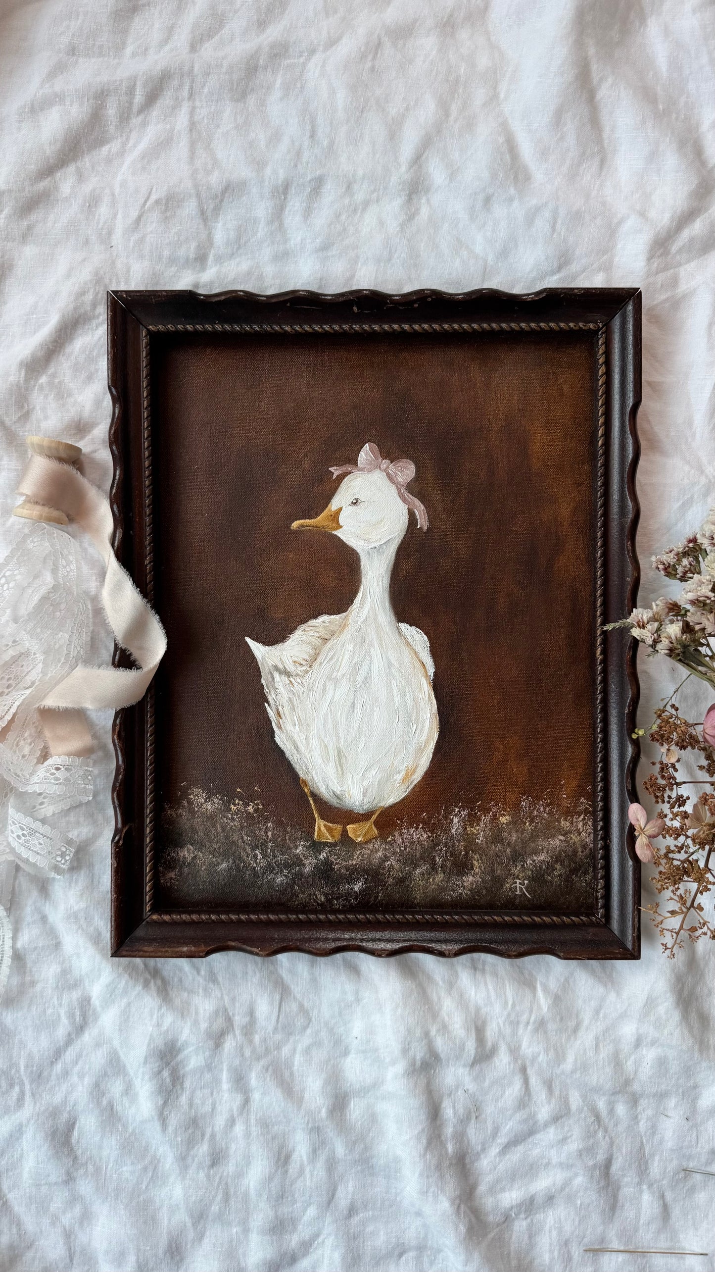 Mme Goose et son ruban