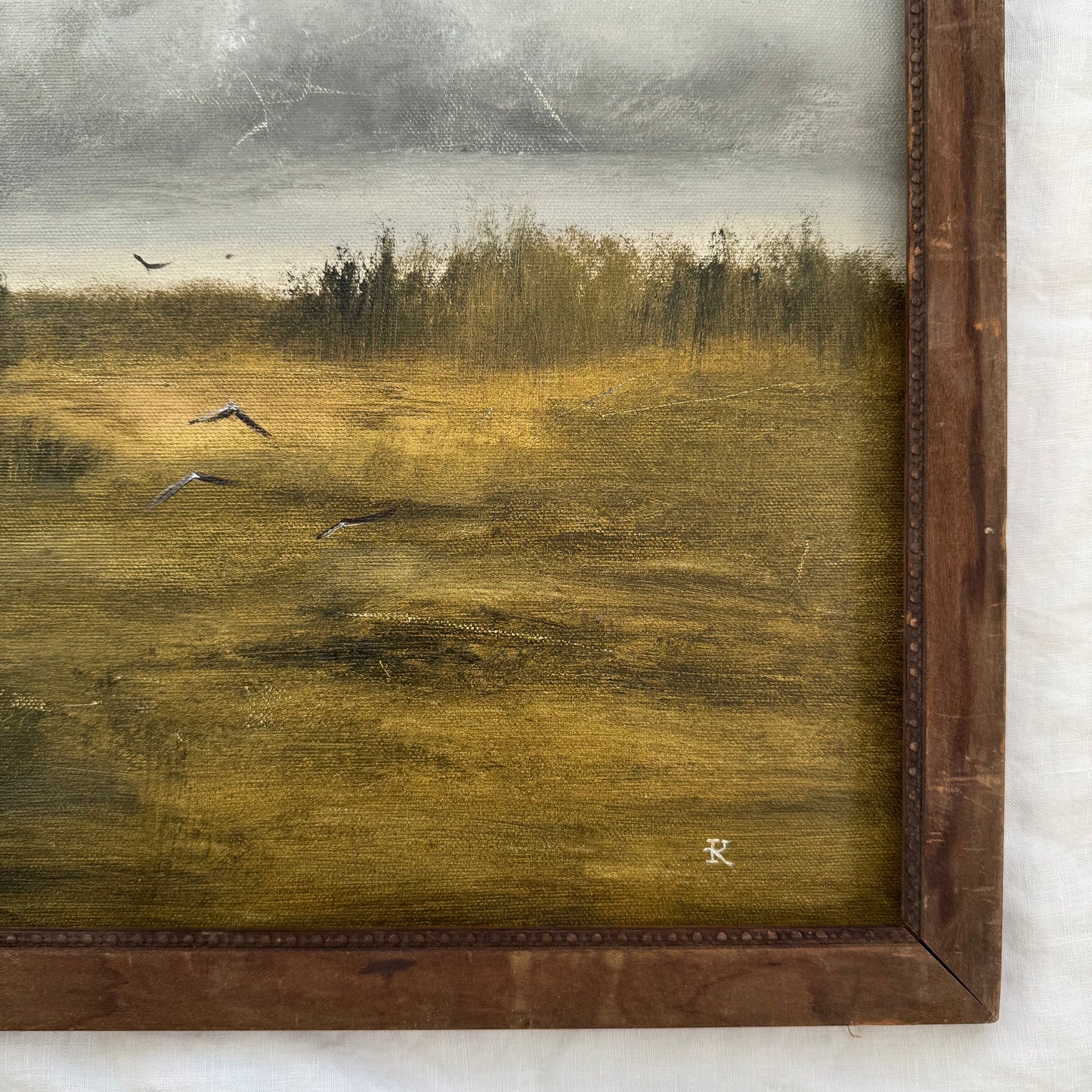 Aurevoir mes hirondelles (21.5 x 15 po)