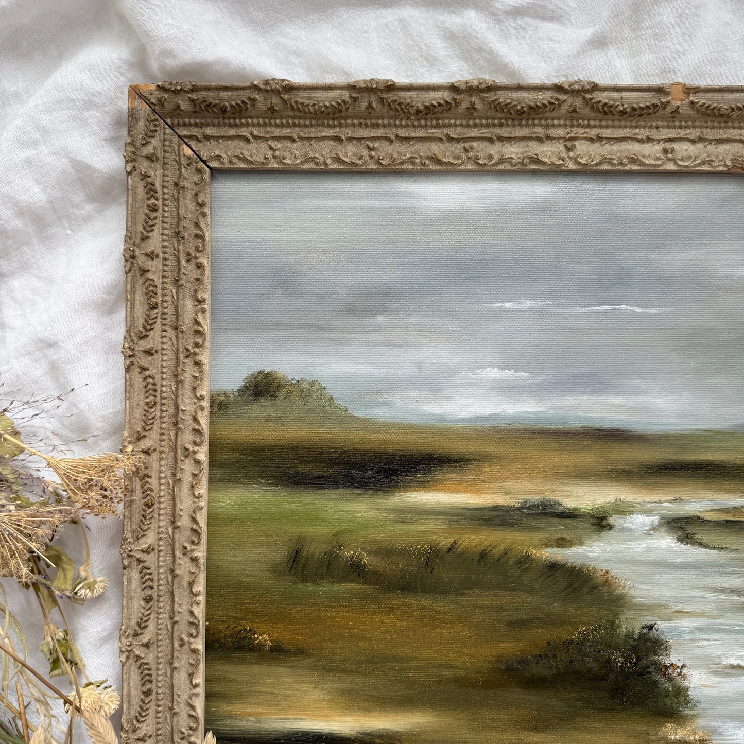 The murmur of the water