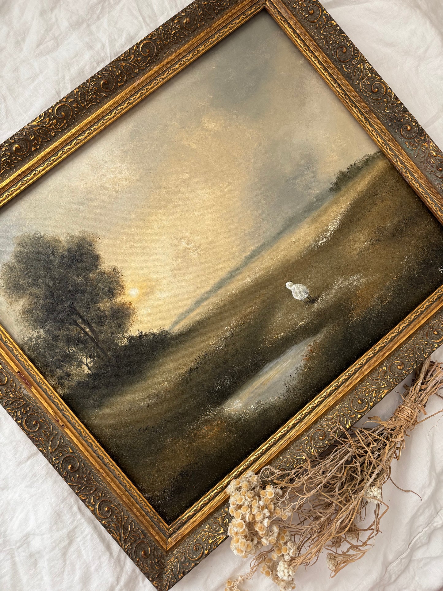 Meadow Reverie (27.25 x 23.5 po)
