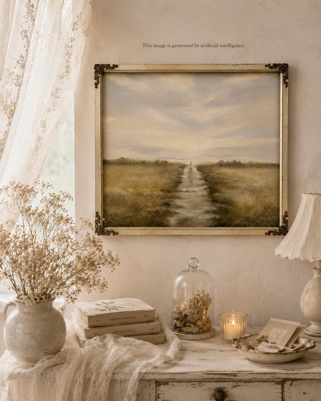 Quitter la pluie (17 x 15 po)