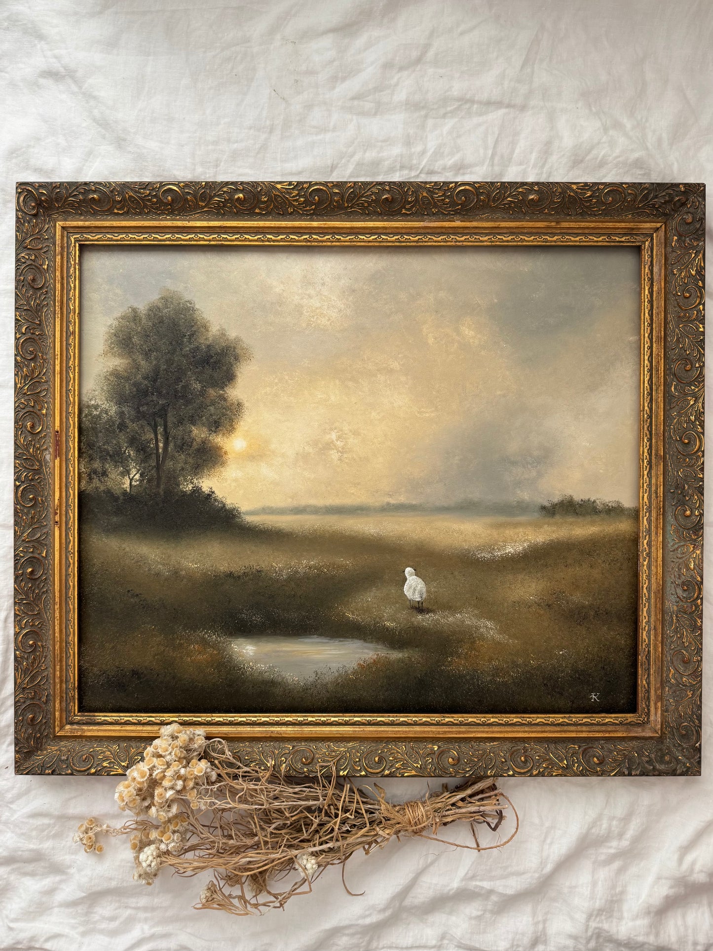 Meadow Reverie (27.25 x 23.5 po)