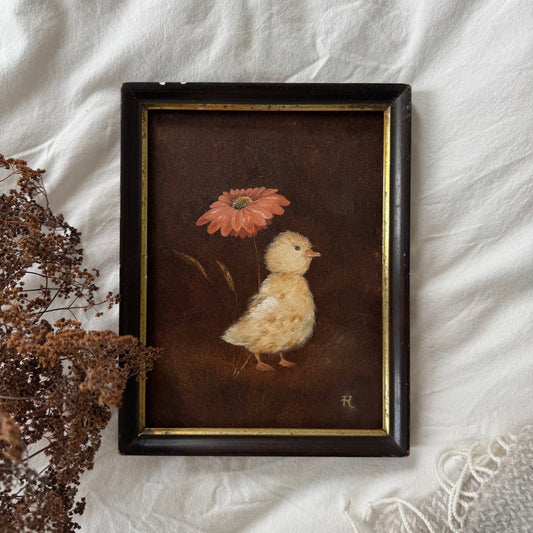 Under the gerbera bloom(11 x 8.75 in)