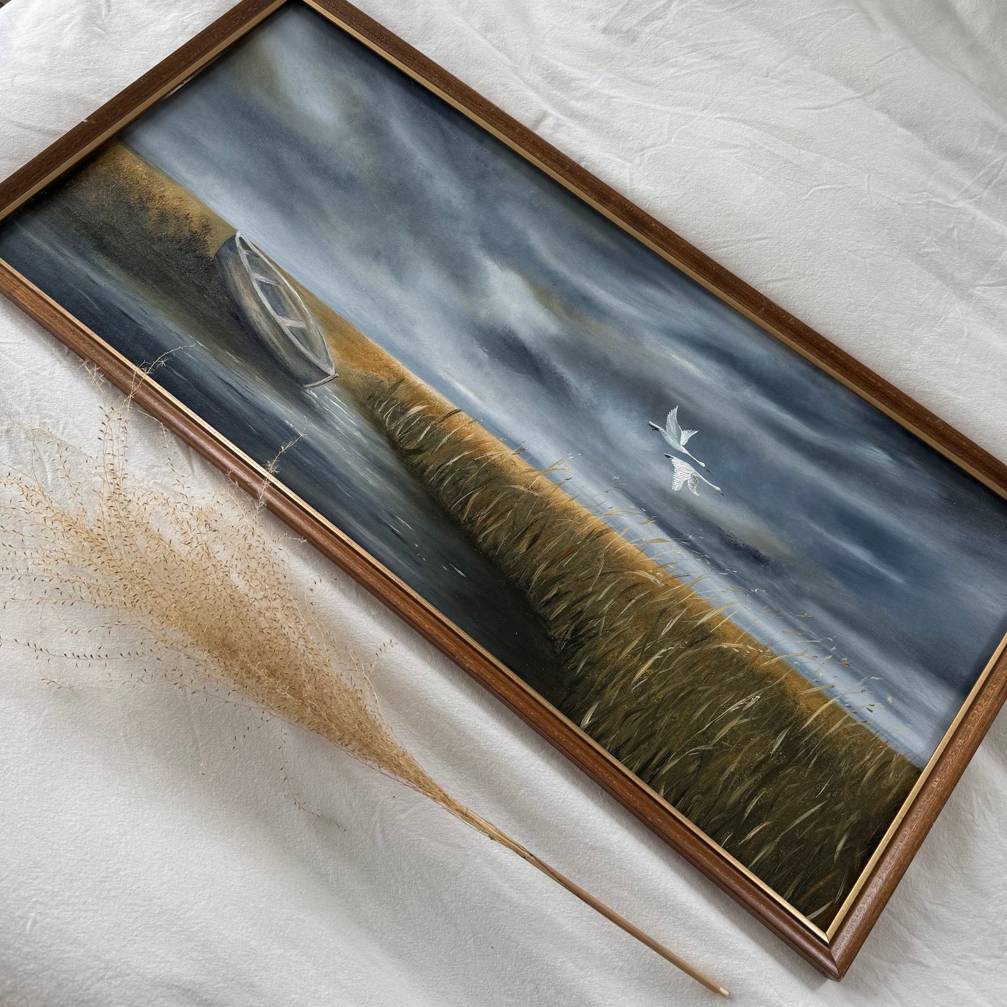   Carried by the reeds (32.25 x 15.25 in)