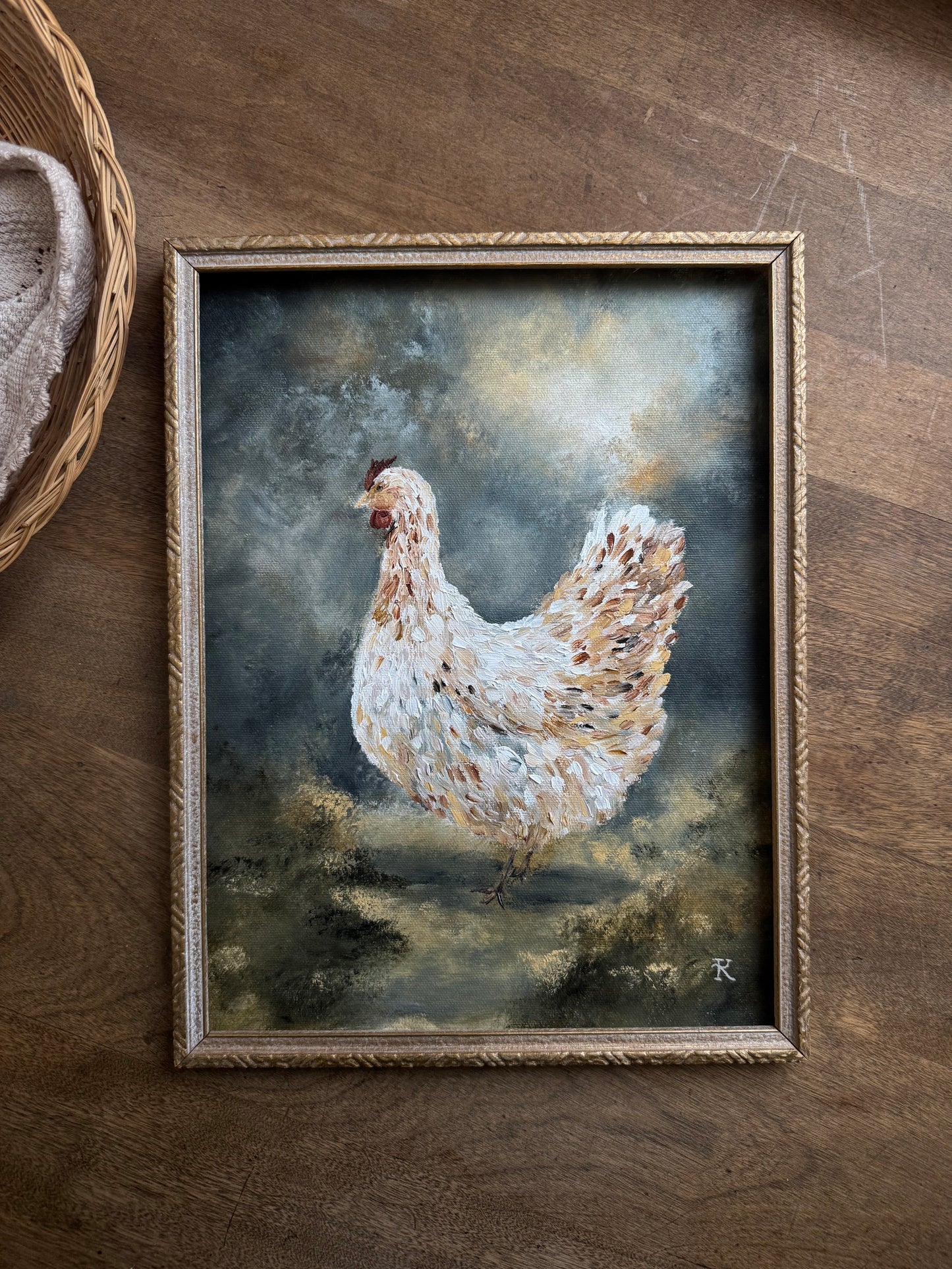 La poulette (9.75 x 12.75 po)
