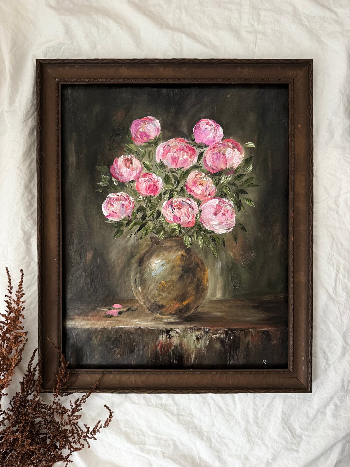 Blush of joy (22.75 x 18.5 in)