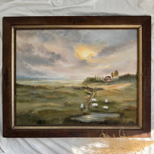 Les gardiens du pré doré (33.25 x 27 po)