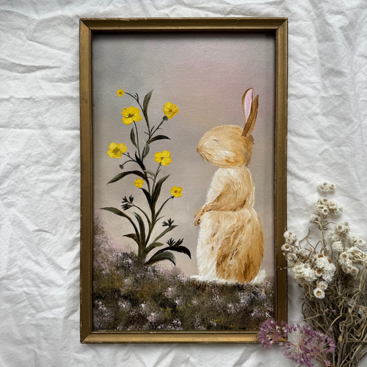 Petit Bunny et les boutons d’or (17 x 11.25 po)