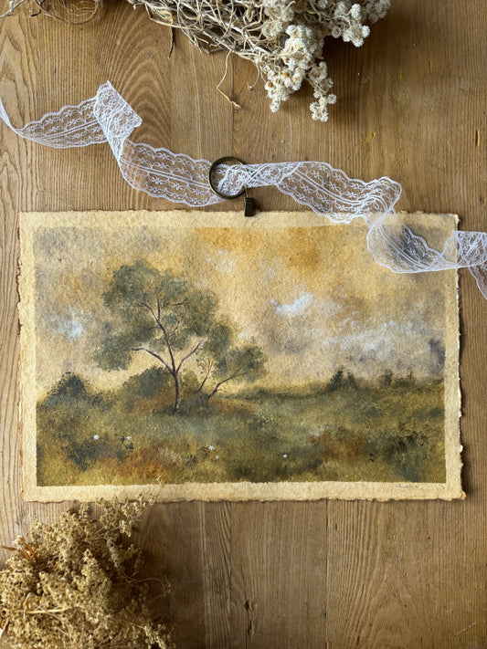 Green Landscape (17.5 x 11.5 po)