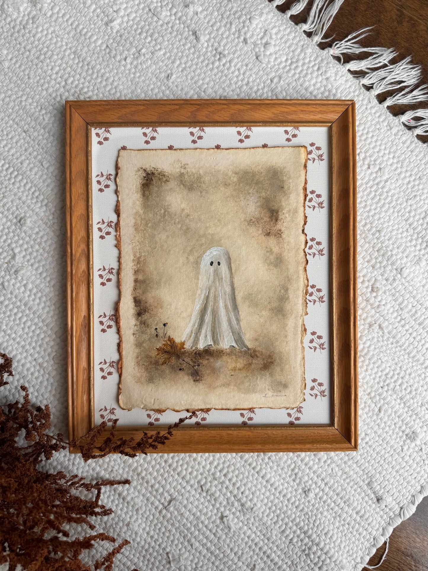 A Gentle Haunting (10.75 x 8.75 in)