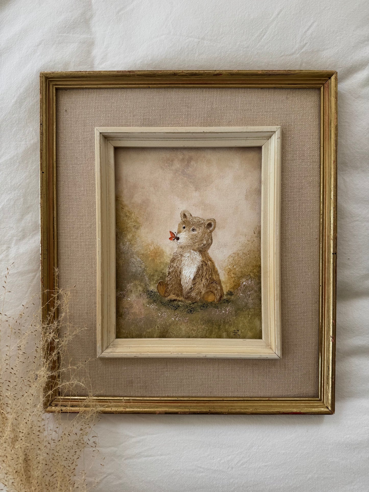 Mon ami le papillon (14.75 x 12.5 po)