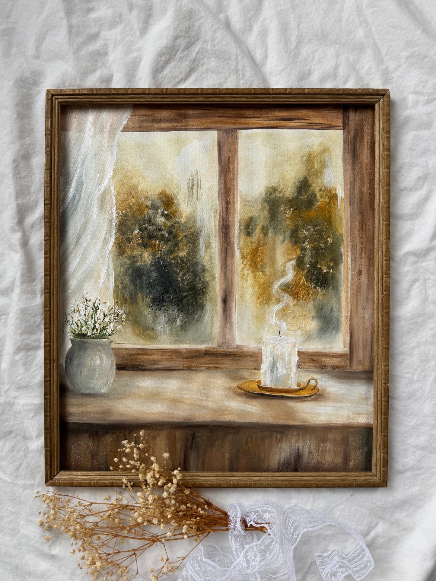 Fenêtre sur l’été (14.75 x 12.75 po)
