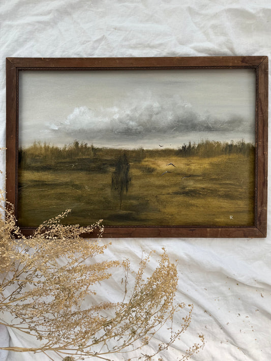 Aurevoir mes hirondelles  (21.5 x 15 po)