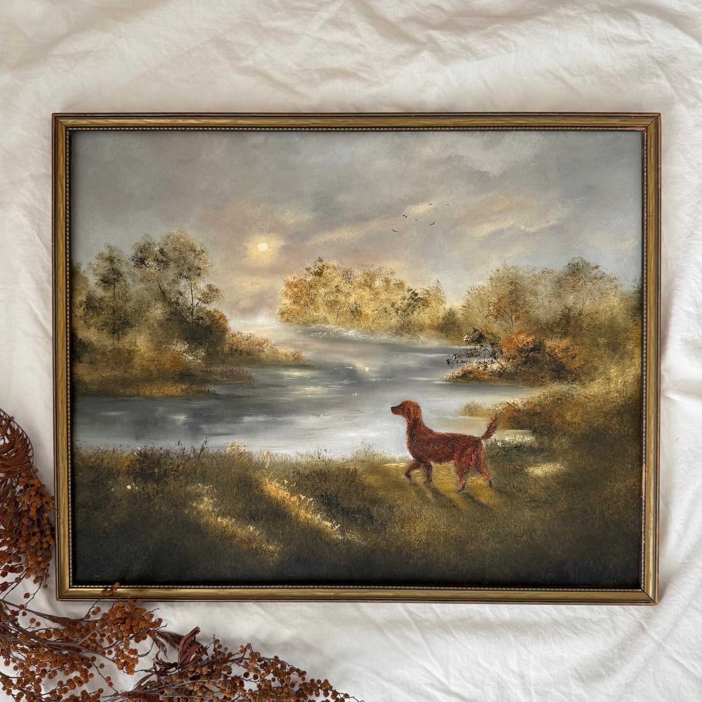 La dernière chasse (17.5 x 14.25 po)