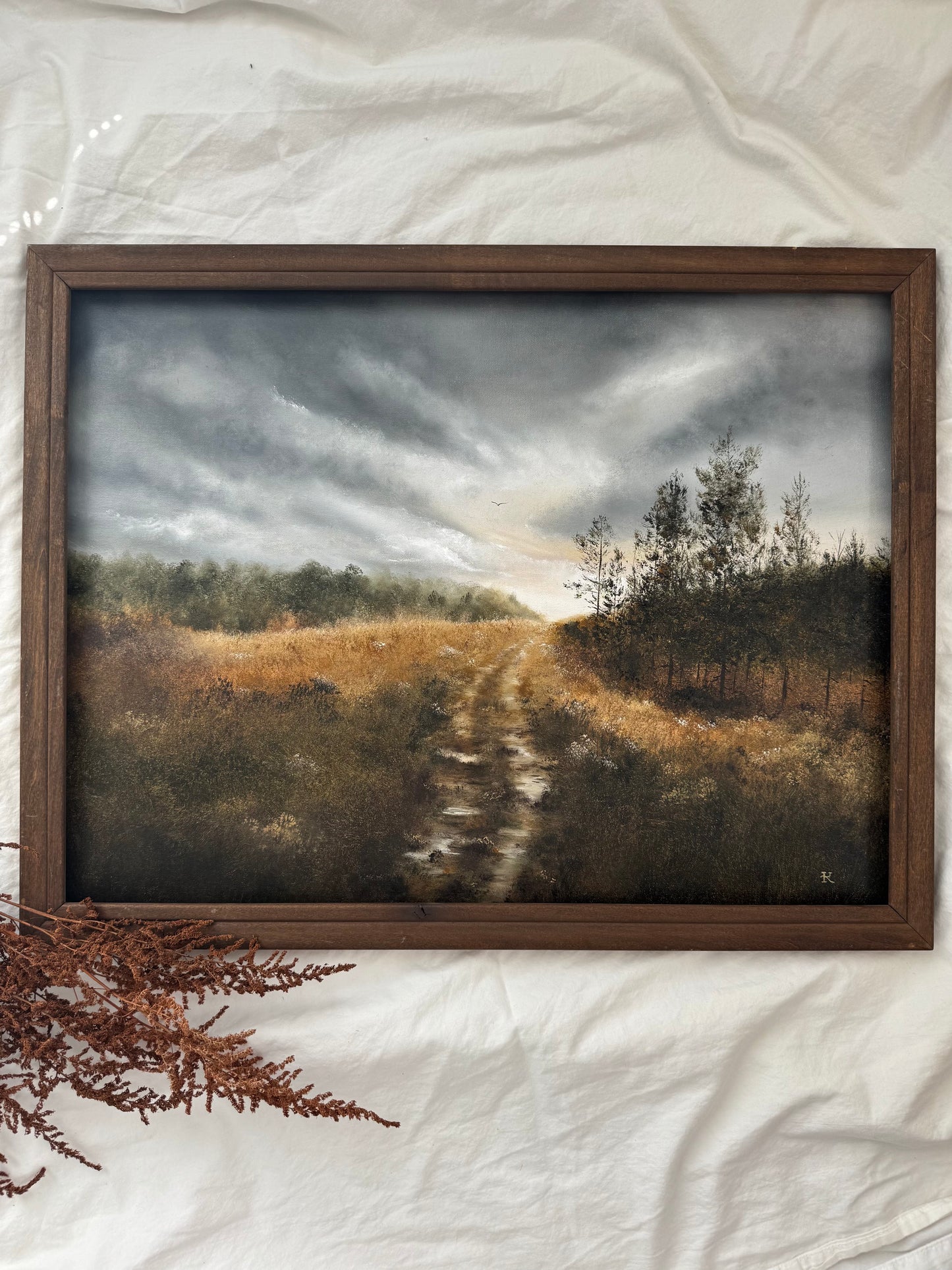 Au bout de l’orage (20.25 x 26.25 po)