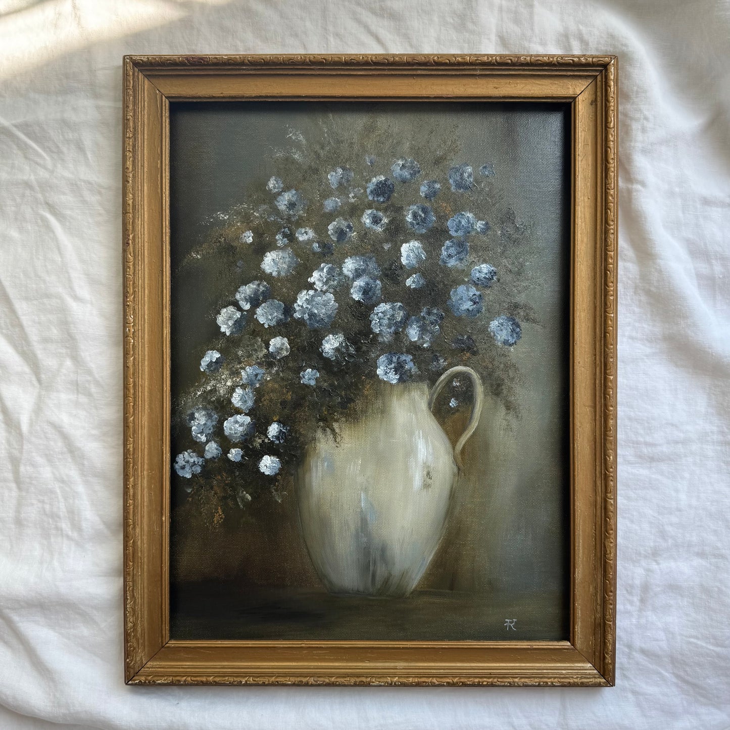 Whispers of Blue (18.25 x 14.25 po)