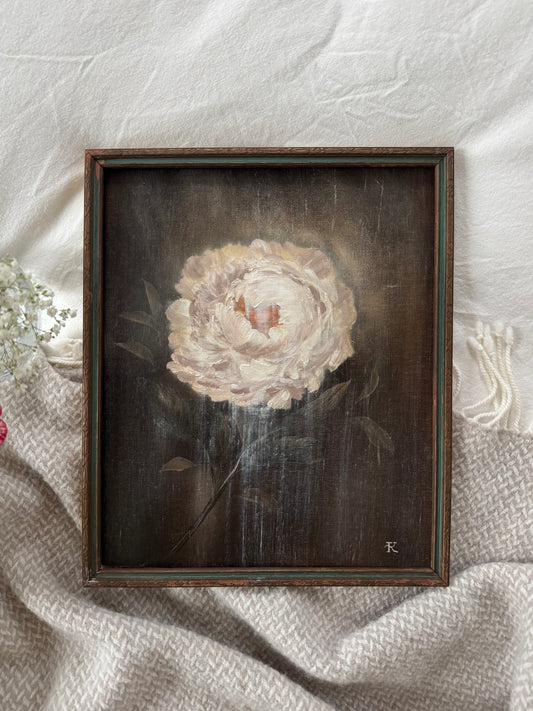 Memory of a peony (10.5 x 12.75 in)