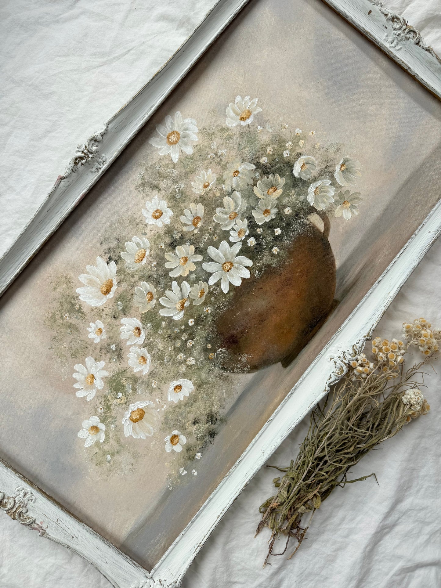 Éclosions de marguerites (31.25 x 17.25 po)
