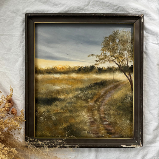 La balançoire oubliée (14 x 16 po)