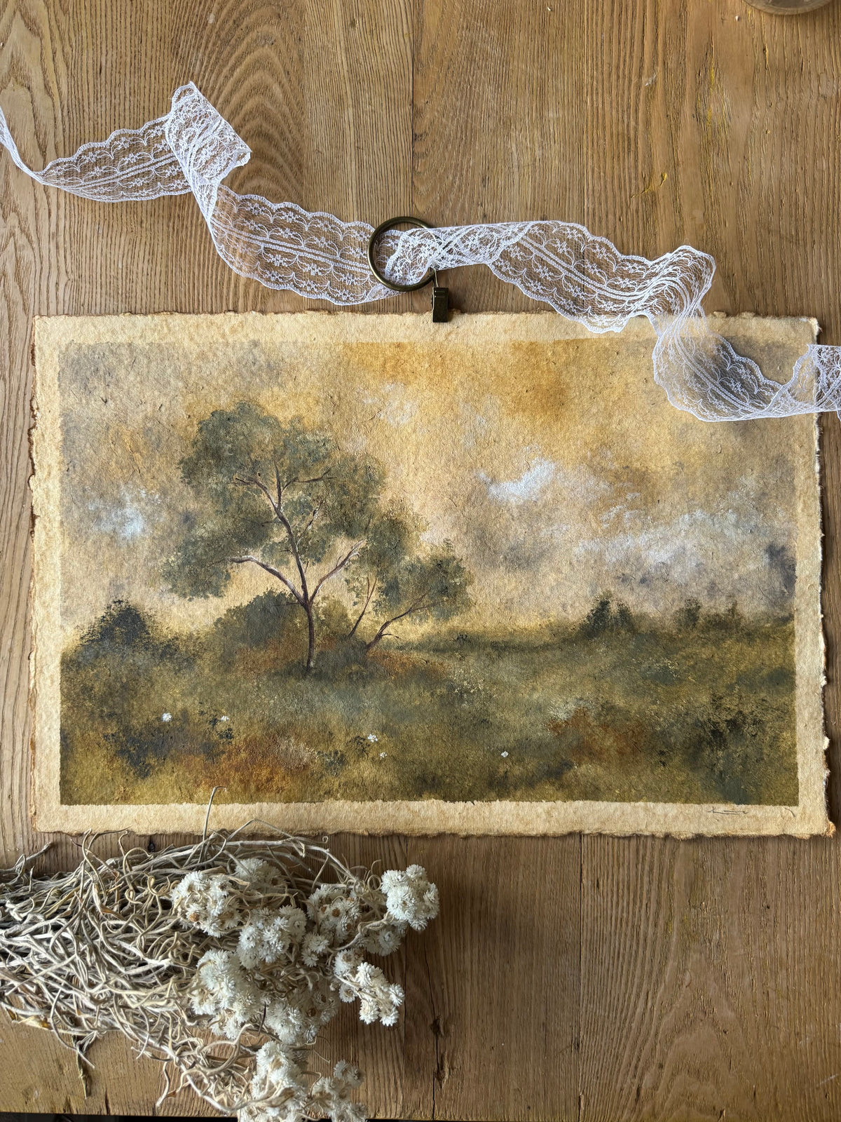 Green Landscape (17.5 x 11.5 po)