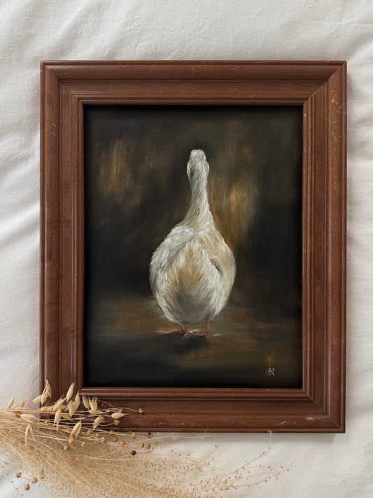 Where the Goose Belongs (14.5 x 17.5 po)