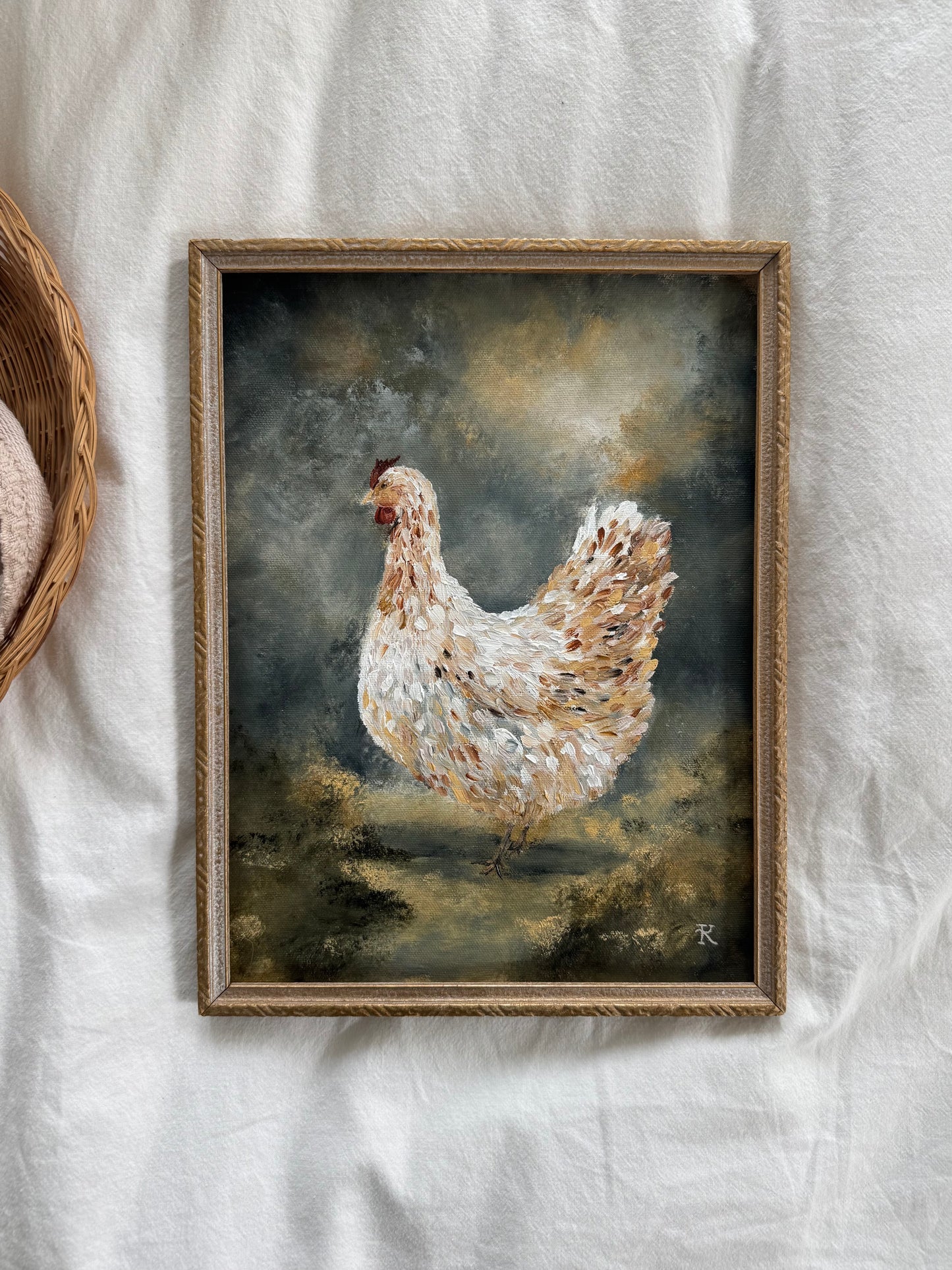La poulette (9.75 x 12.75 po)