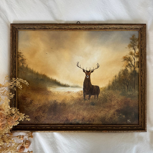 The Woodland King (19.75 x 15.75 po)