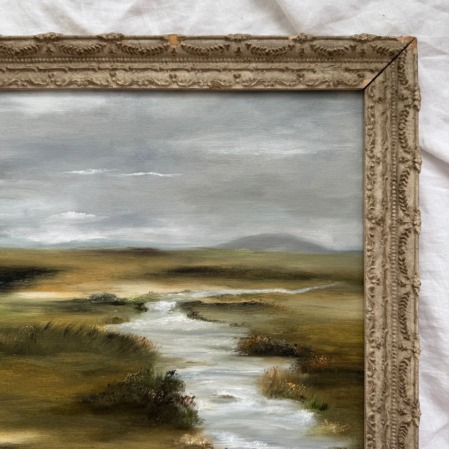 The murmur of the water