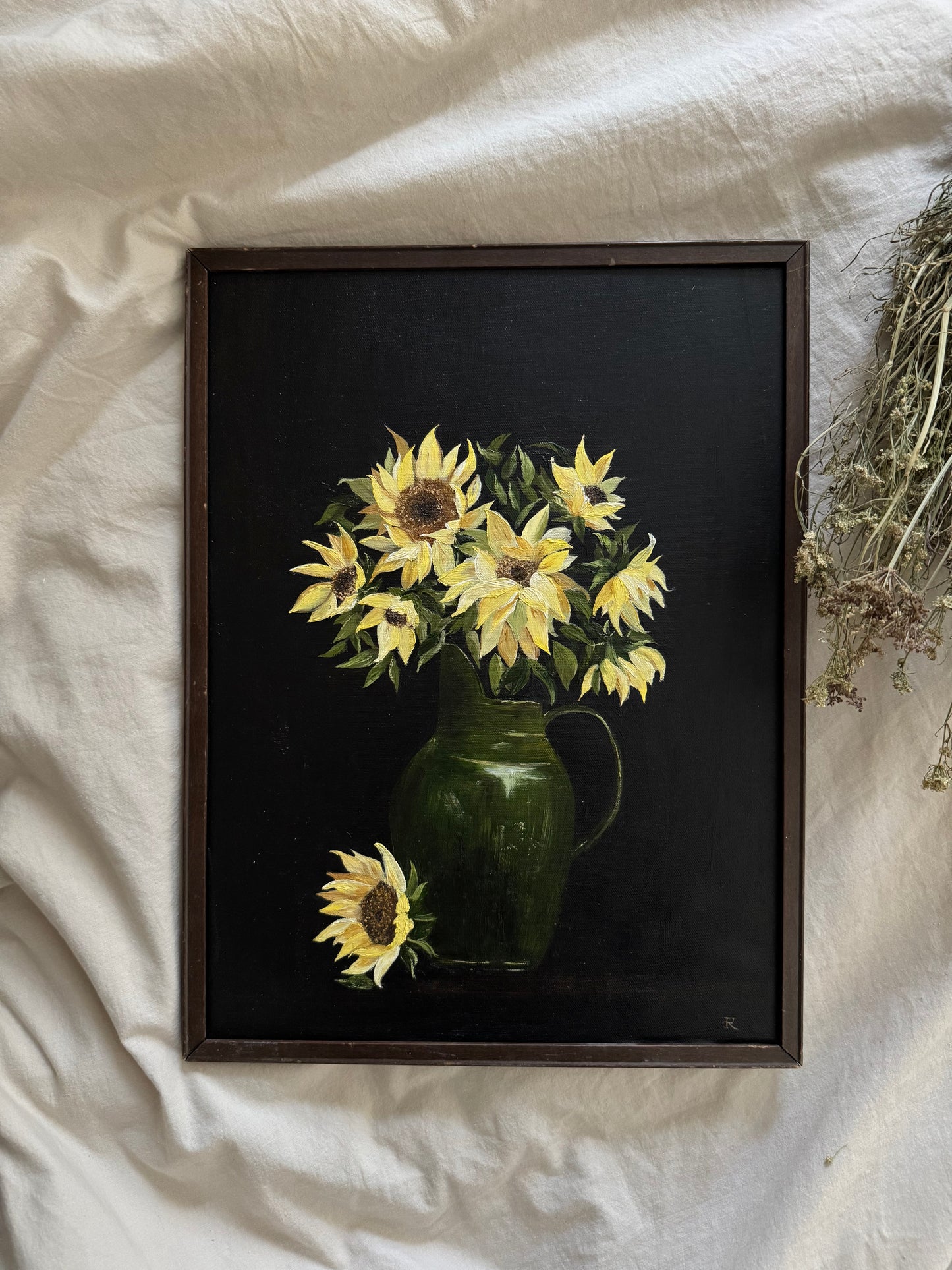Bouquet of sunflowers (18 x 13.75 in)