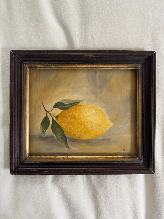 Le citron (#9) (12.5 x 10.75 po)