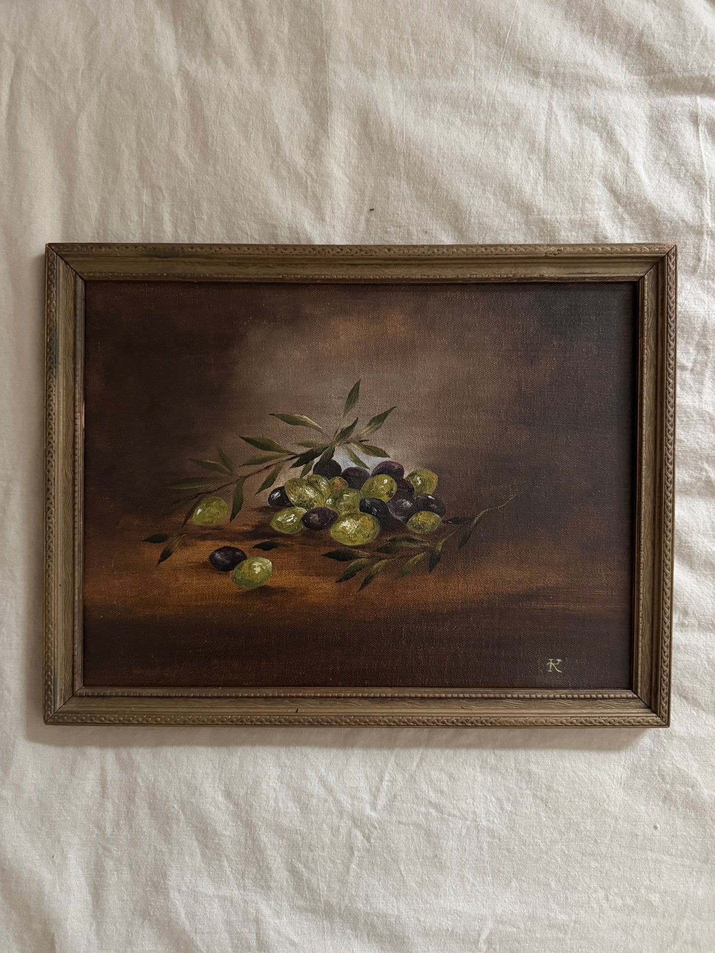 The olives (10 x 13 in)