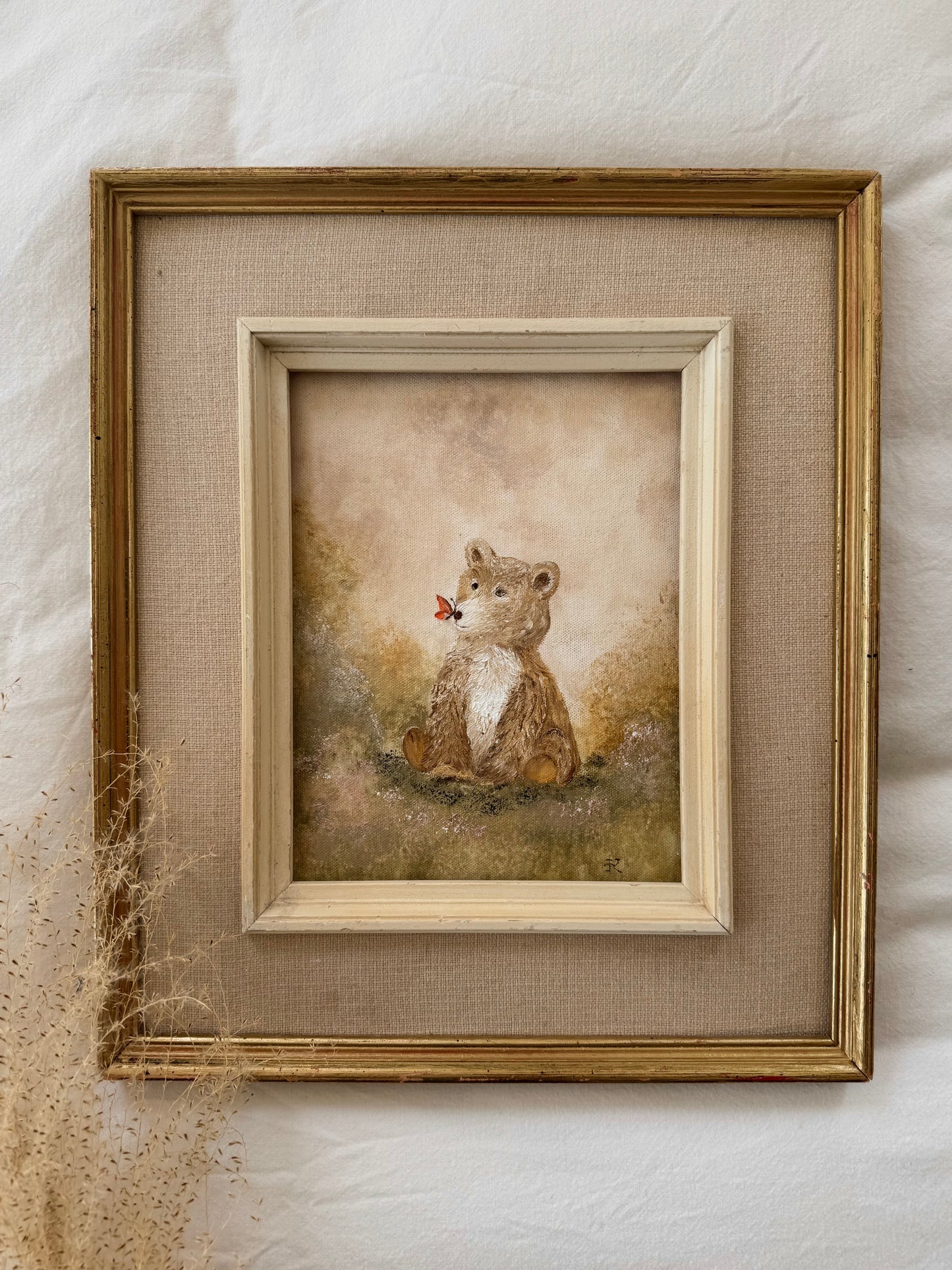 Mon ami le papillon (14.75 x 12.5 po)