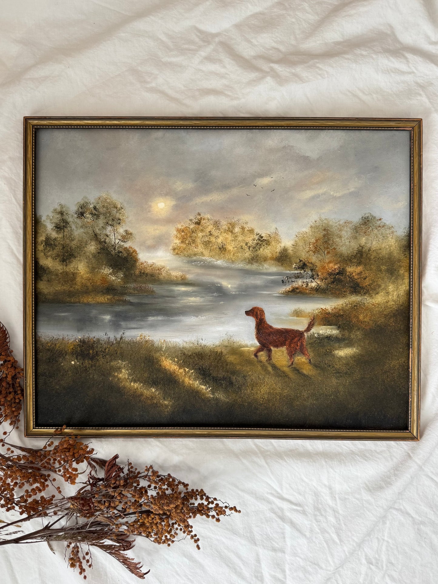 La dernière chasse (17.5 x 14.25 po)