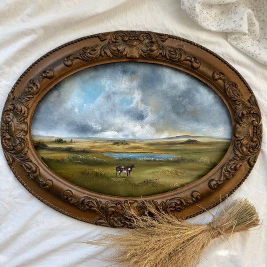 Promenade au champ (24.5 x 18.5 po)