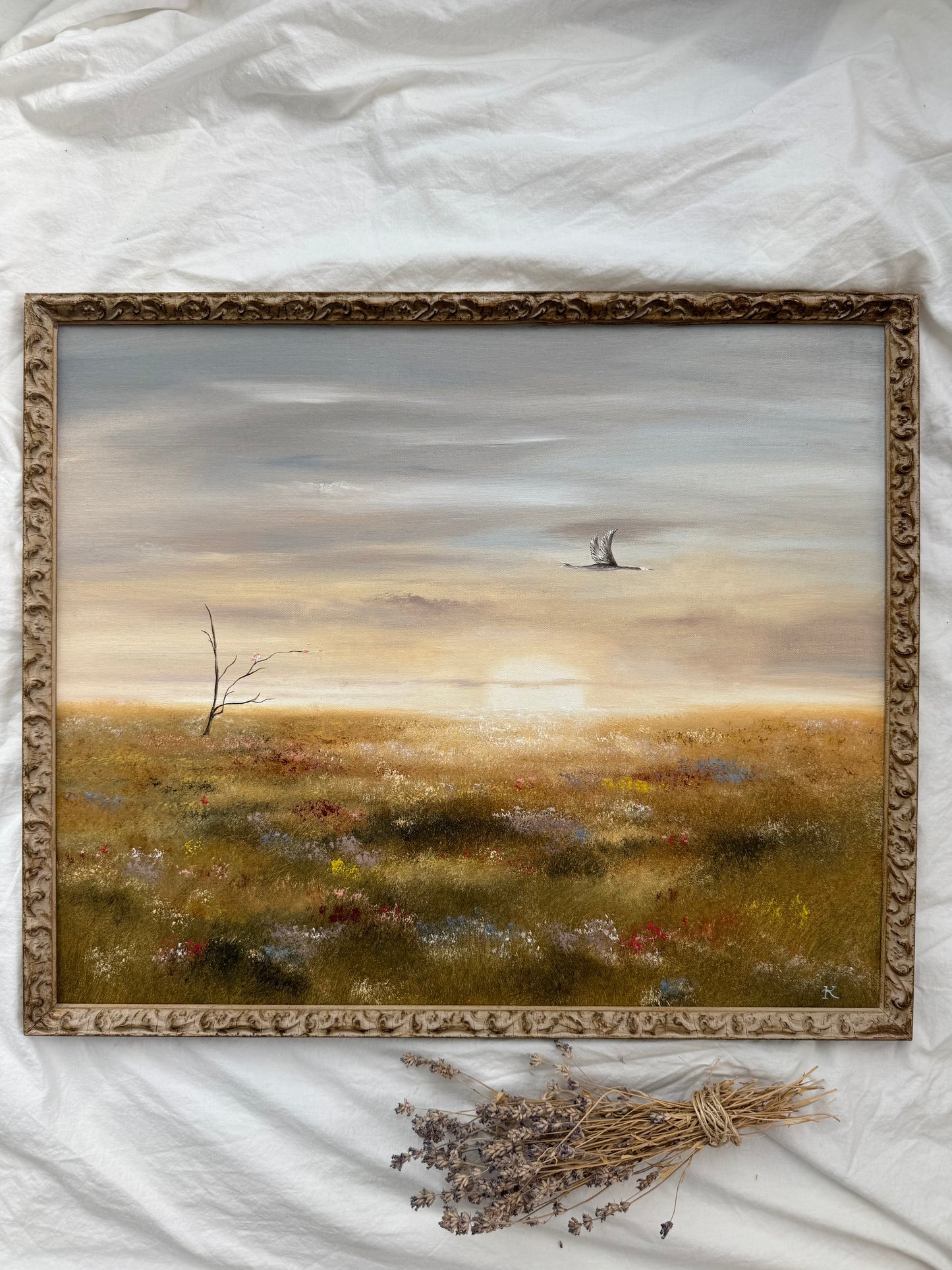 The Last Magnolia (24.5 x 20.5)