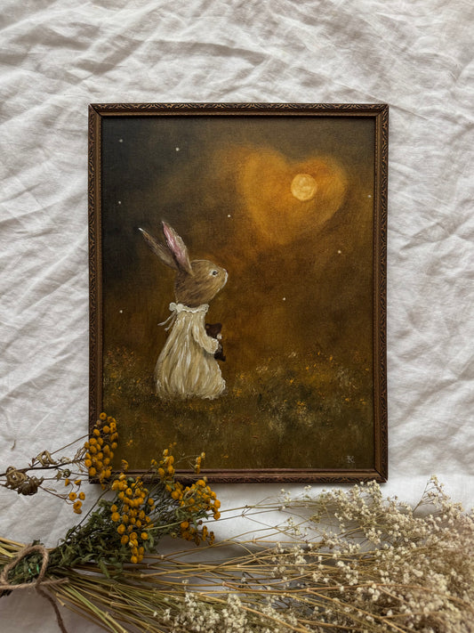 A Story of the Moon (11.5 x 14.75 po)