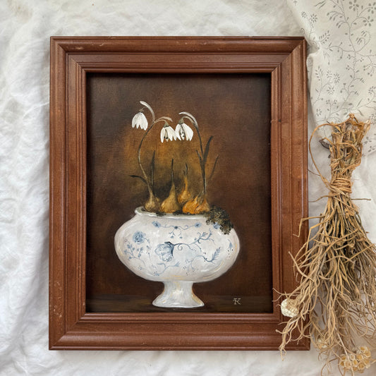 Les Perce-neige (17.25 x 14.25 po)