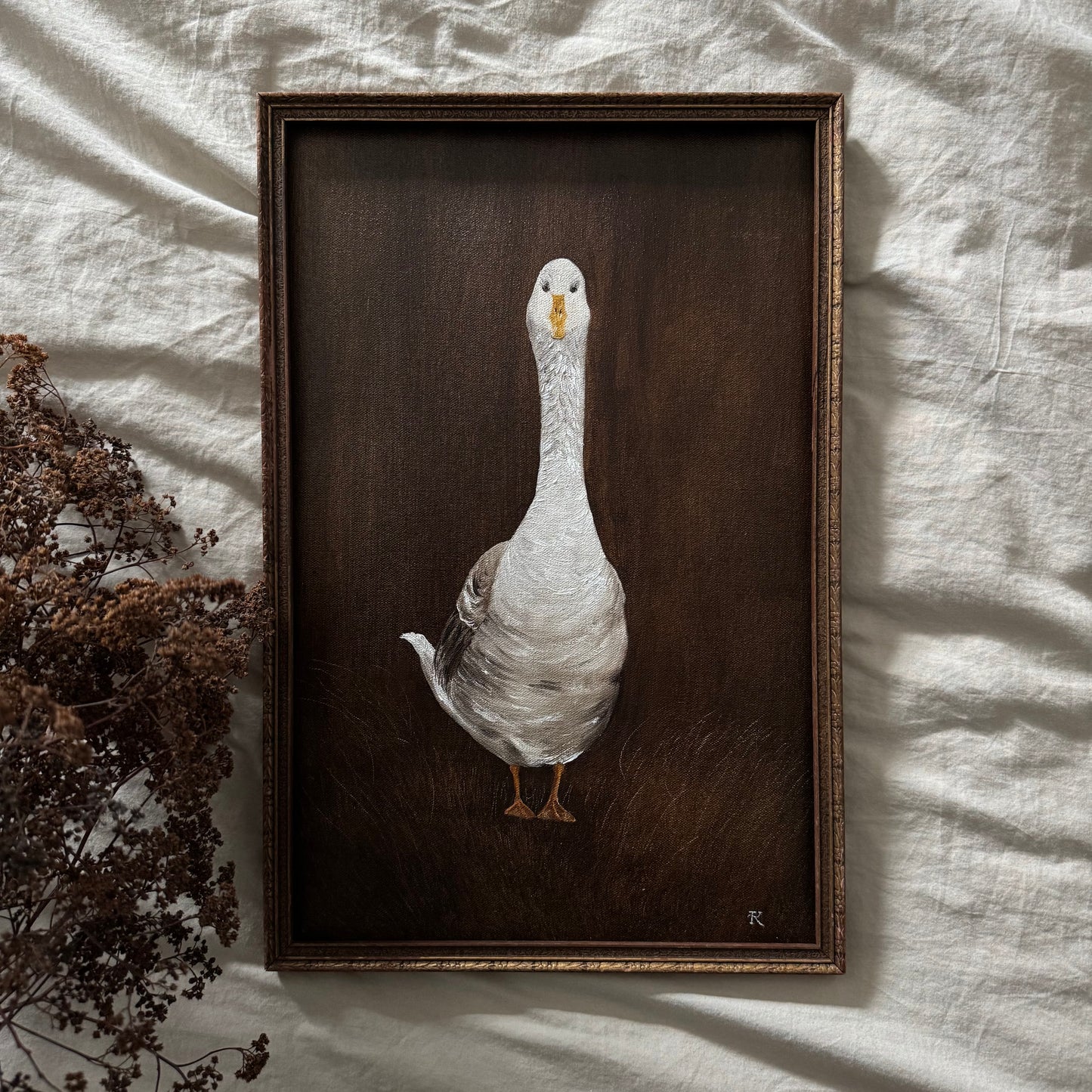 La dame des prés  (16 x 10.75 po)