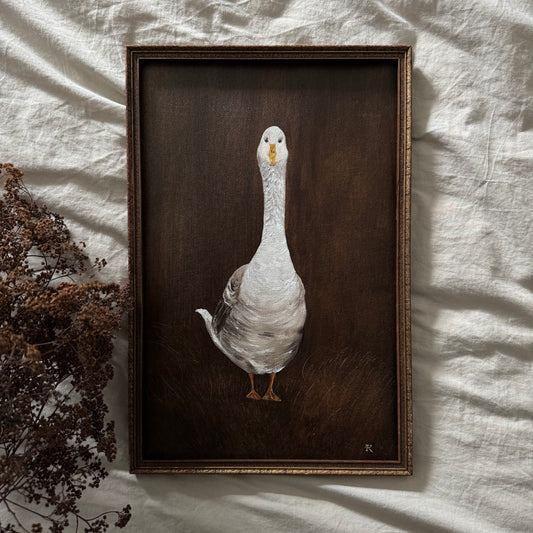 La dame des prés  (16 x 10.75 po)