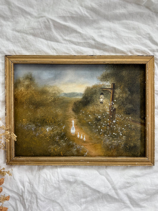The lantern path (15.25 x 11.25 po)