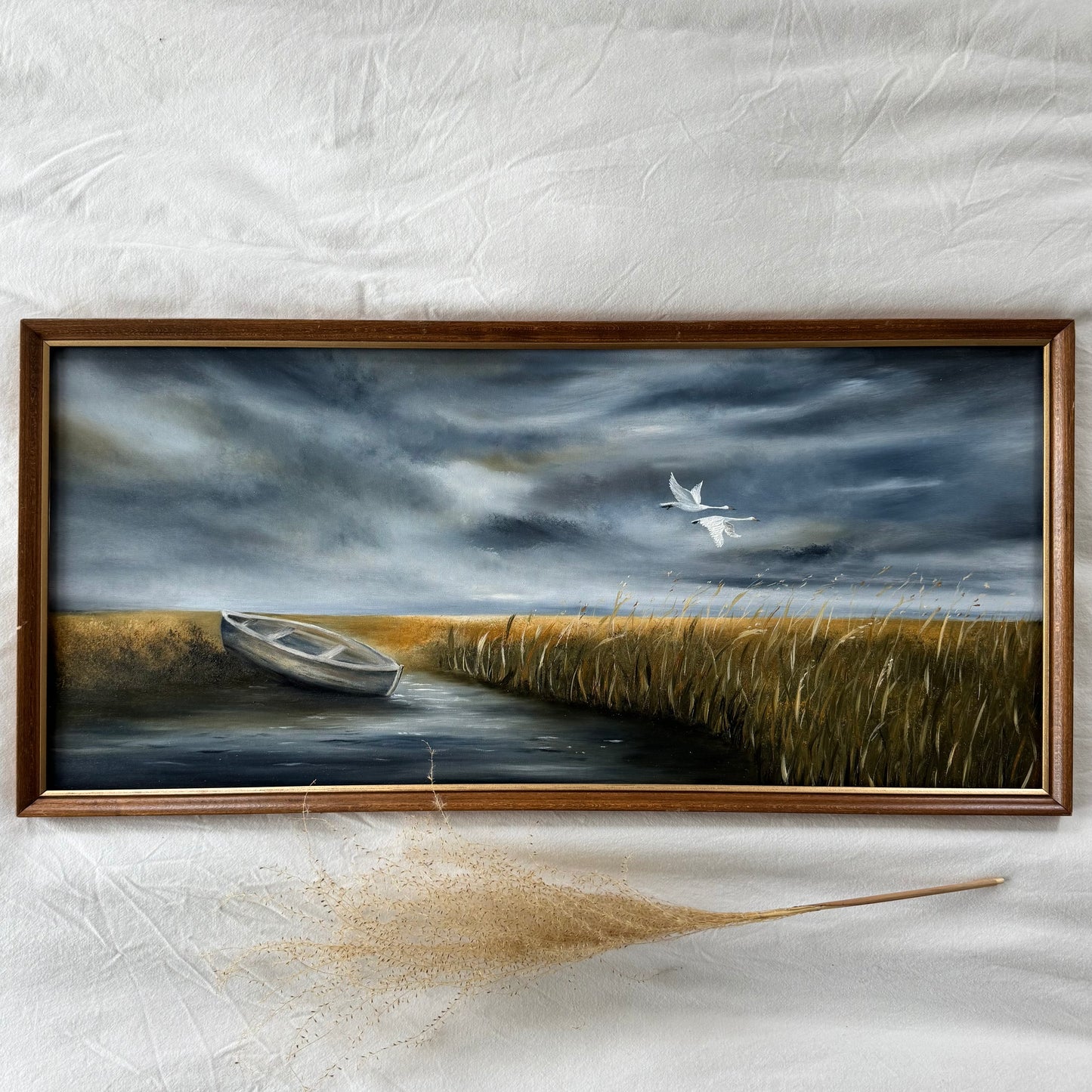   Carried by the reeds (32.25 x 15.25 in)