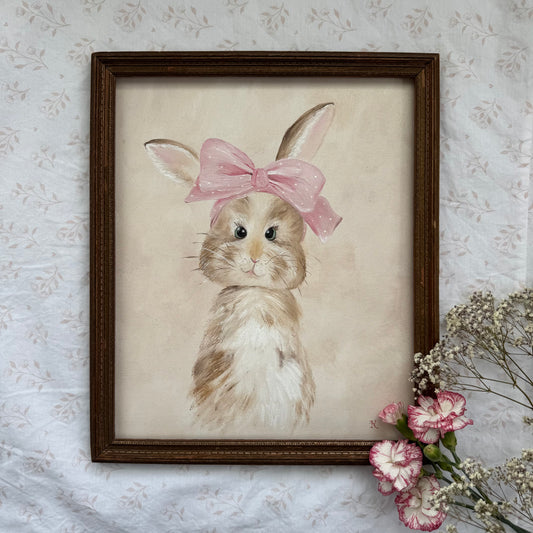 Mme Bunny et son ruban (11 x 13 po)