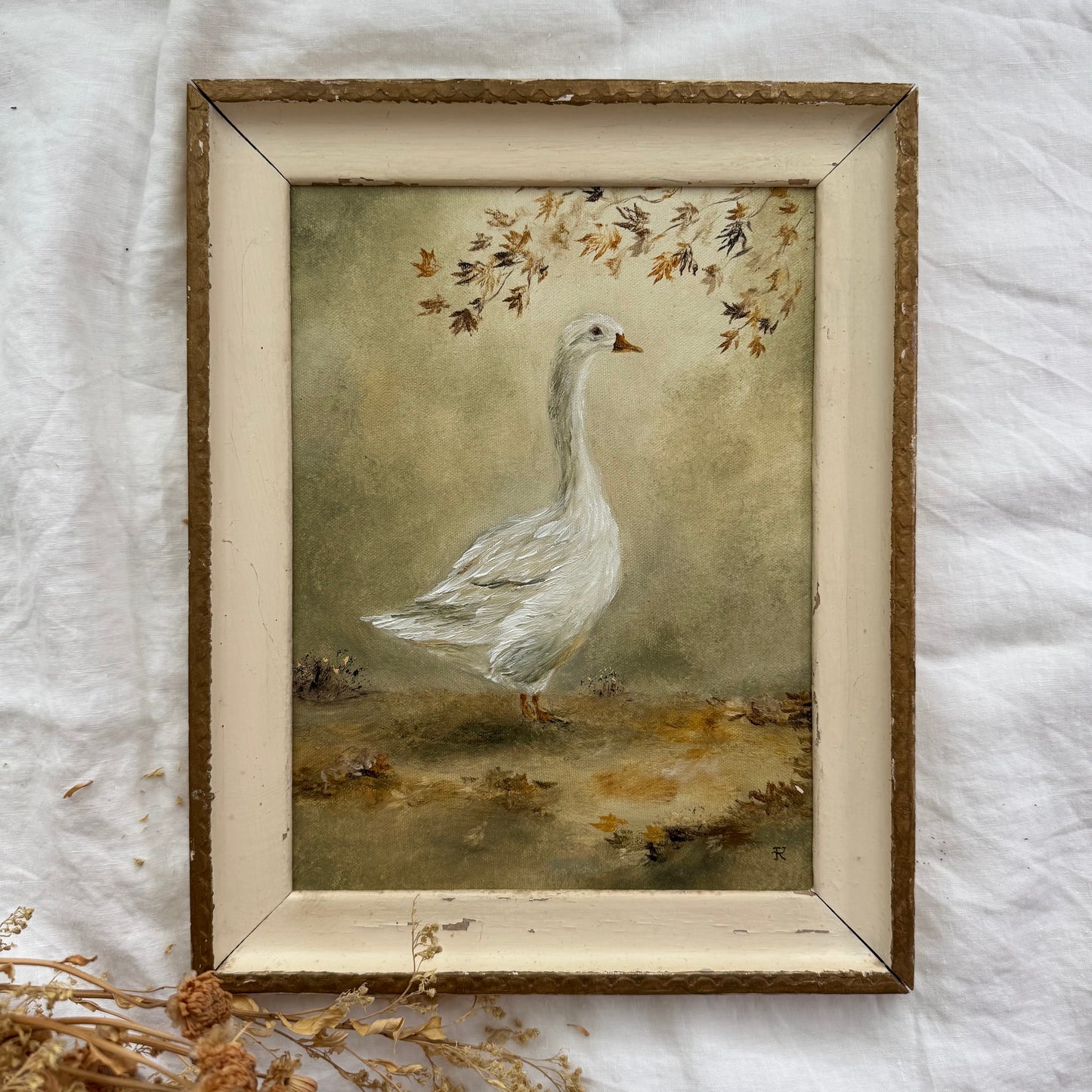 The Autumn Goose (11.75 x 14.75 po)