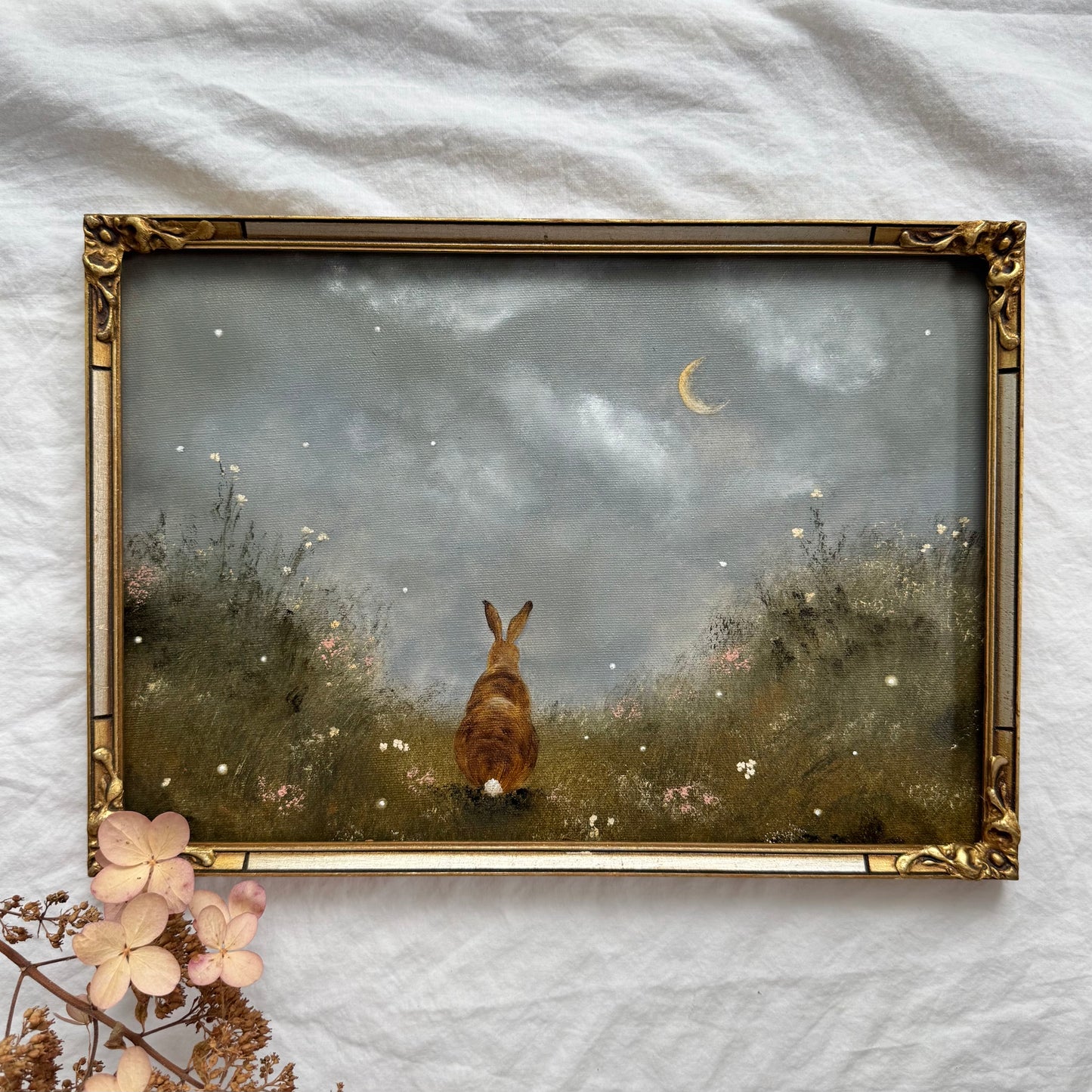 Étoiles et lucioles (13 x 9.75 po)
