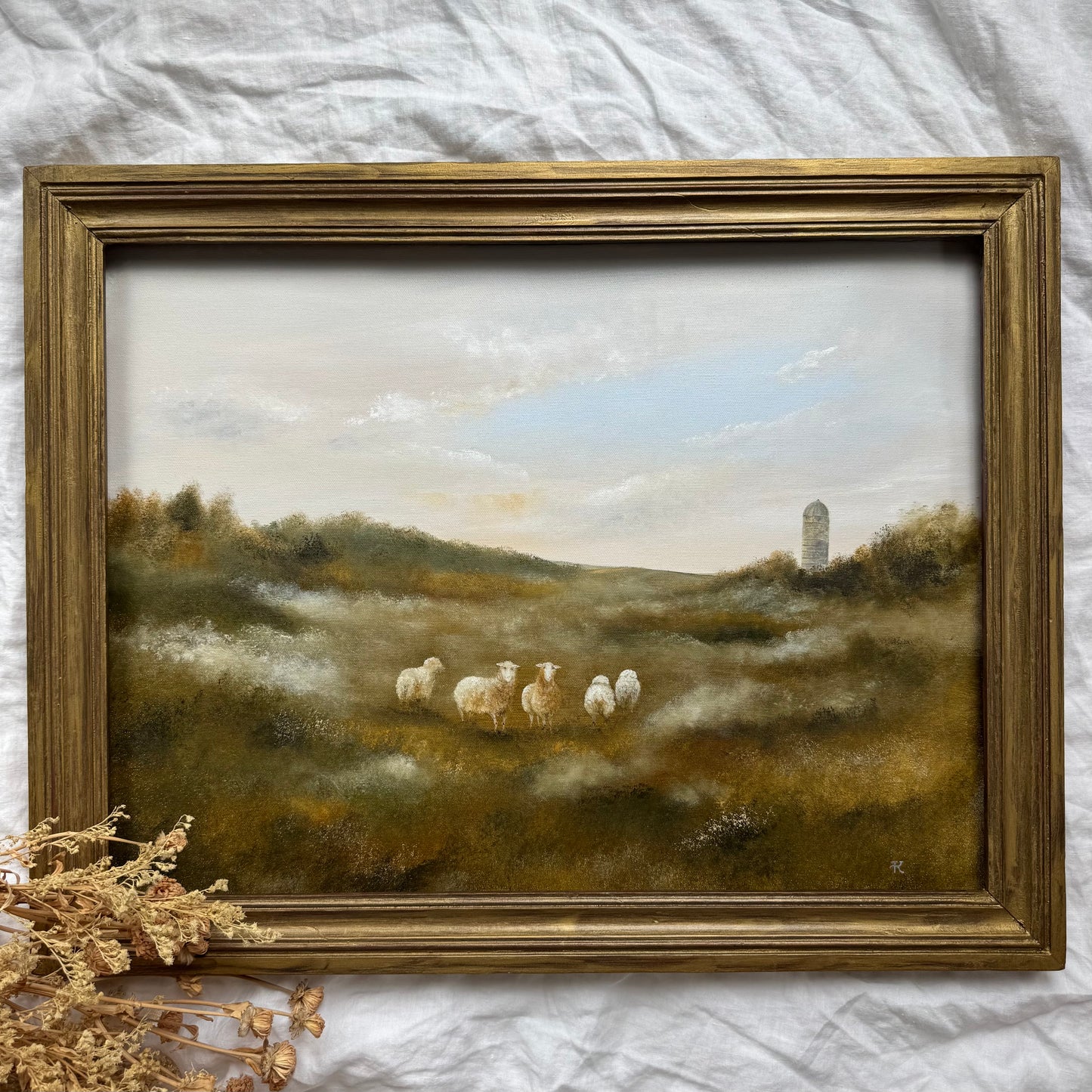Le troupeau égaré (24 x 18.75)